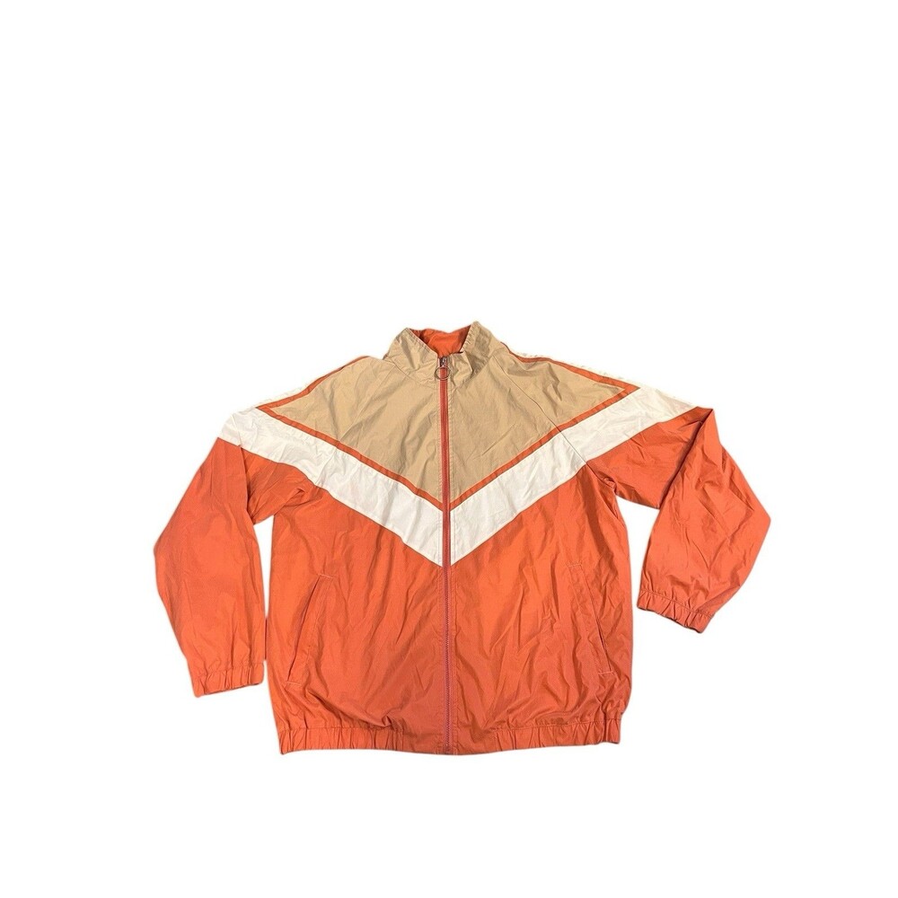 Urban Outfitters Retro‎ Bomber Windbreaker Jacket Men’s Sz Xl Hubie Adam Sandler